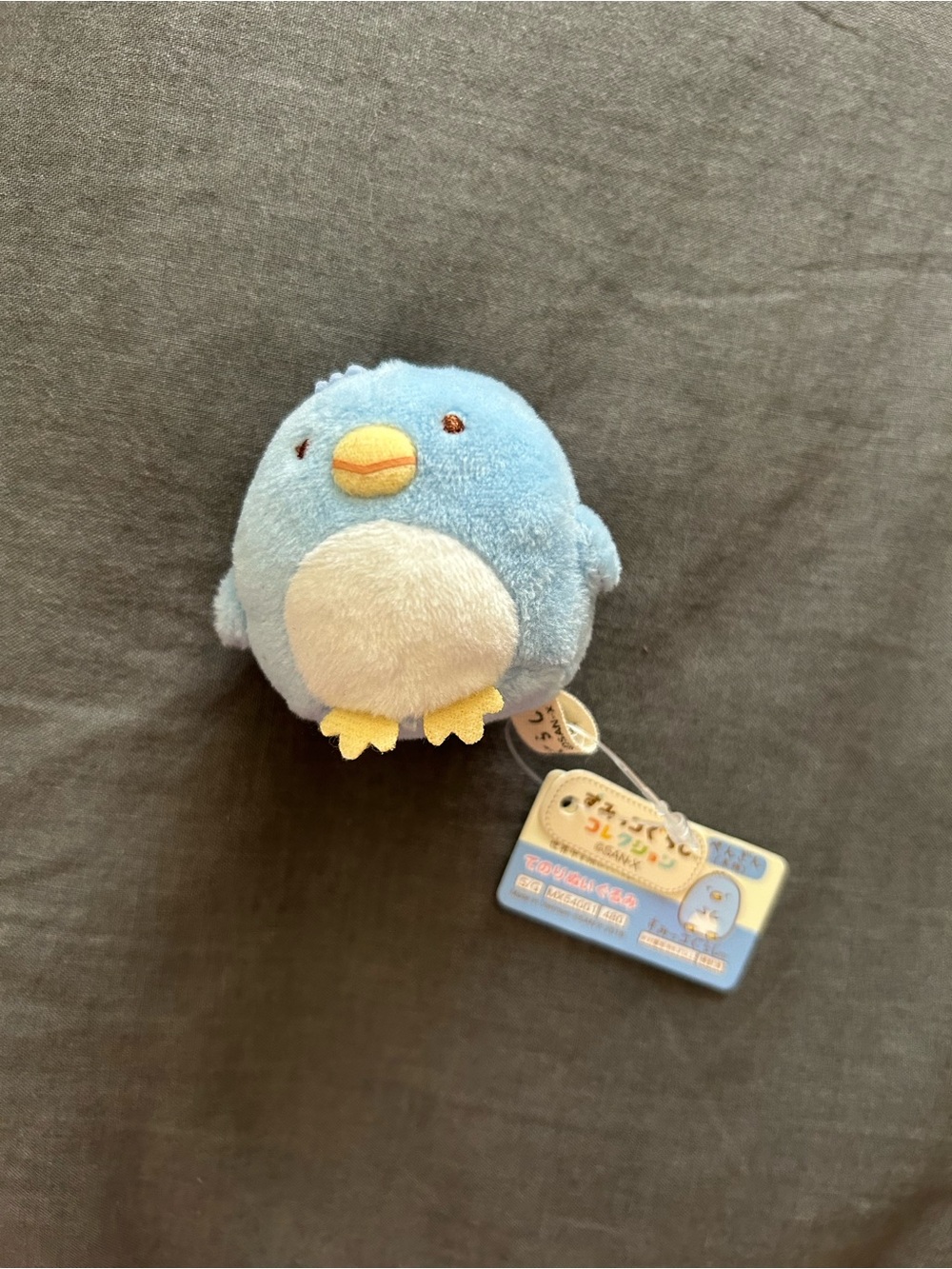Blue Plush Penguin Stuffed Animal Tenori San-X Sumikko Gurashi